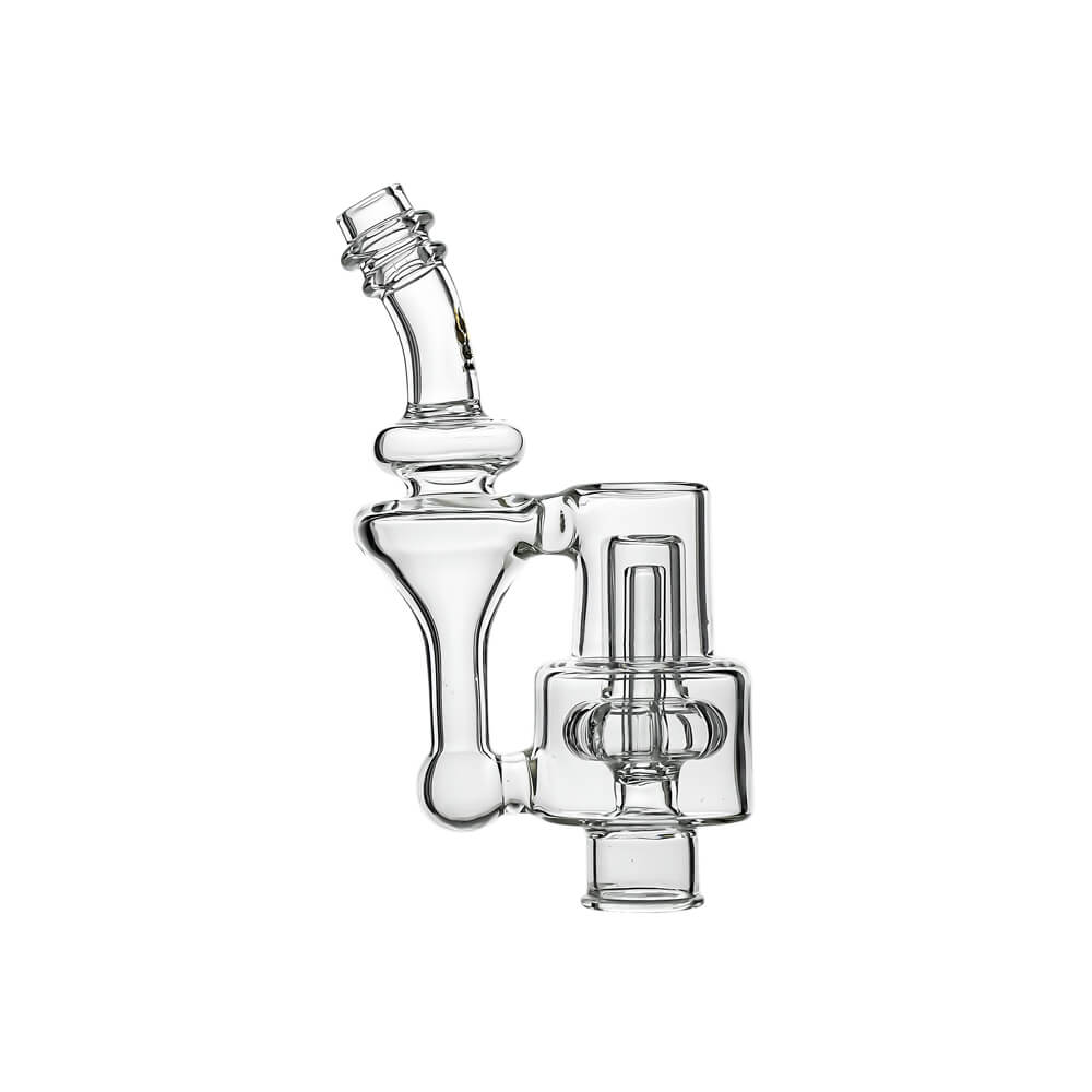 CALIBEAR Ghost 2 RBR RECYCLER GLASS TOP-- Premium dr. dabber glass attachment from Calibear Glass. Ideal for dabbing, providing smooth hits and durability. Shop high-quality dab rigs, water pipes, bongs, erig glasses and glass smoking accessories at Calibear Glass. Elevate your smoking experience with a durable and stylish glass dab rig. Free shipping on all orders.