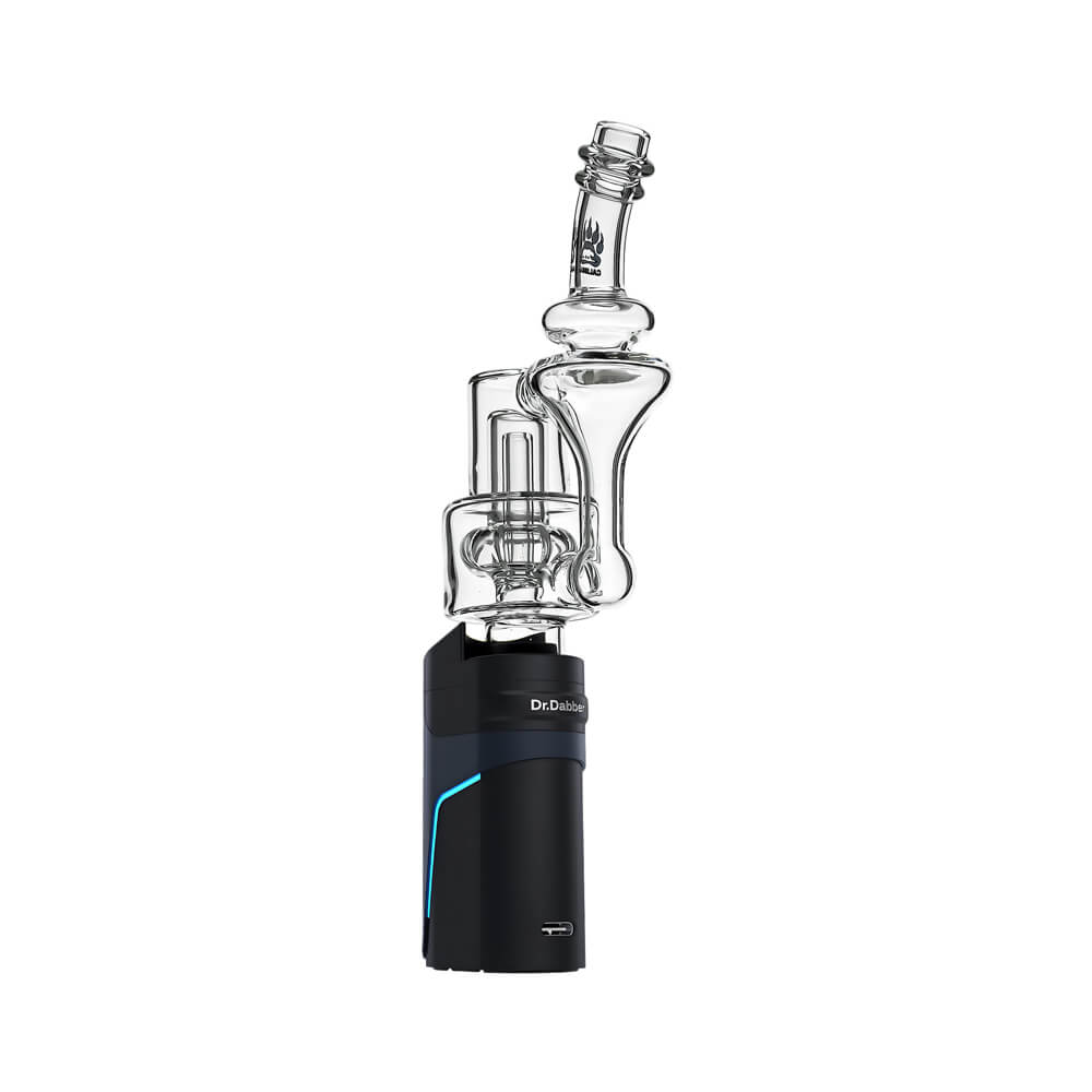 CALIBEAR Ghost 2 RBR RECYCLER GLASS TOP-- Premium dr. dabber glass attachment from Calibear Glass. Ideal for dabbing, providing smooth hits and durability. Shop high-quality dab rigs, water pipes, bongs, erig glasses and glass smoking accessories at Calibear Glass. Elevate your smoking experience with a durable and stylish glass dab rig. Free shipping on all orders.