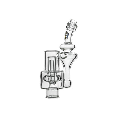 CALIBEAR Ghost 2 RBR RECYCLER GLASS TOP-- Premium dr. dabber glass attachment from Calibear Glass. Ideal for dabbing, providing smooth hits and durability. Shop high-quality dab rigs, water pipes, bongs, erig glasses and glass smoking accessories at Calibear Glass. Elevate your smoking experience with a durable and stylish glass dab rig. Free shipping on all orders.