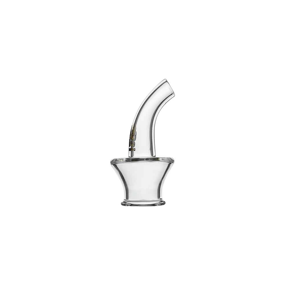 CALIBEAR Ghost²™ SLIM-BEND GLASS MOUTHPIECE TOP- Premium dr. dabber glass attachment from Calibear Glass. Ideal for dabbing, providing smooth hits and durability. Shop high-quality dab rigs, water pipes, bongs, erig glasses and glass smoking accessories a