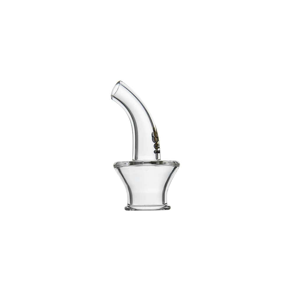 CALIBEAR Ghost²™ SLIM-BEND GLASS MOUTHPIECE TOP- Premium dr. dabber glass attachment from Calibear Glass. Ideal for dabbing, providing smooth hits and durability. Shop high-quality dab rigs, water pipes, bongs, erig glasses and glass smoking accessories a