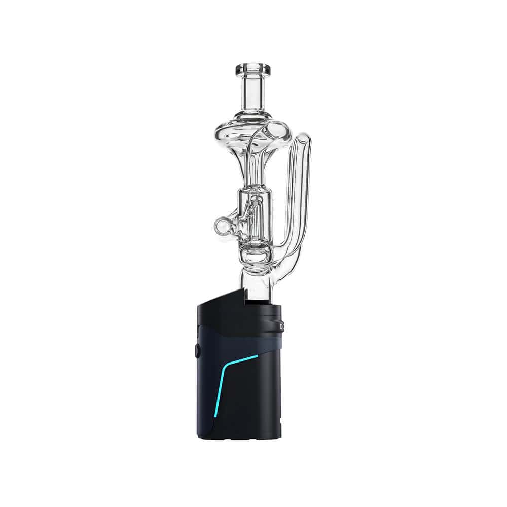Calibear Ghost2 Dual Jet Recycler Glass Mouthpiece for Dr Dabber Ghost device
Ghost2 recycler glass mouthpiece dual jet airflow glass attachment
Calibear recycler glass top dual jet design for smooth vapor cooling
High airflow recycler glass mouthpiece co