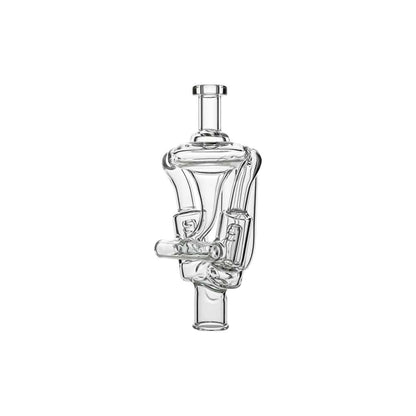 Calibear Ghost2 Dual Jet Recycler Glass Mouthpiece for Dr Dabber Ghost device
Ghost2 recycler glass mouthpiece dual jet airflow glass attachment
Calibear recycler glass top dual jet design for smooth vapor cooling
High airflow recycler glass mouthpiece co