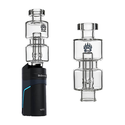 Calibear Ghost 2 Double-Stack Diffuser Glass Top dual chamber filtration borosilicate glass attachment for Calibear Ghost 2