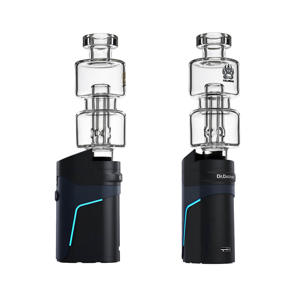 Calibear Ghost 2 Double-Stack Diffuser Glass Top dual chamber filtration borosilicate glass attachment for Calibear Ghost 2