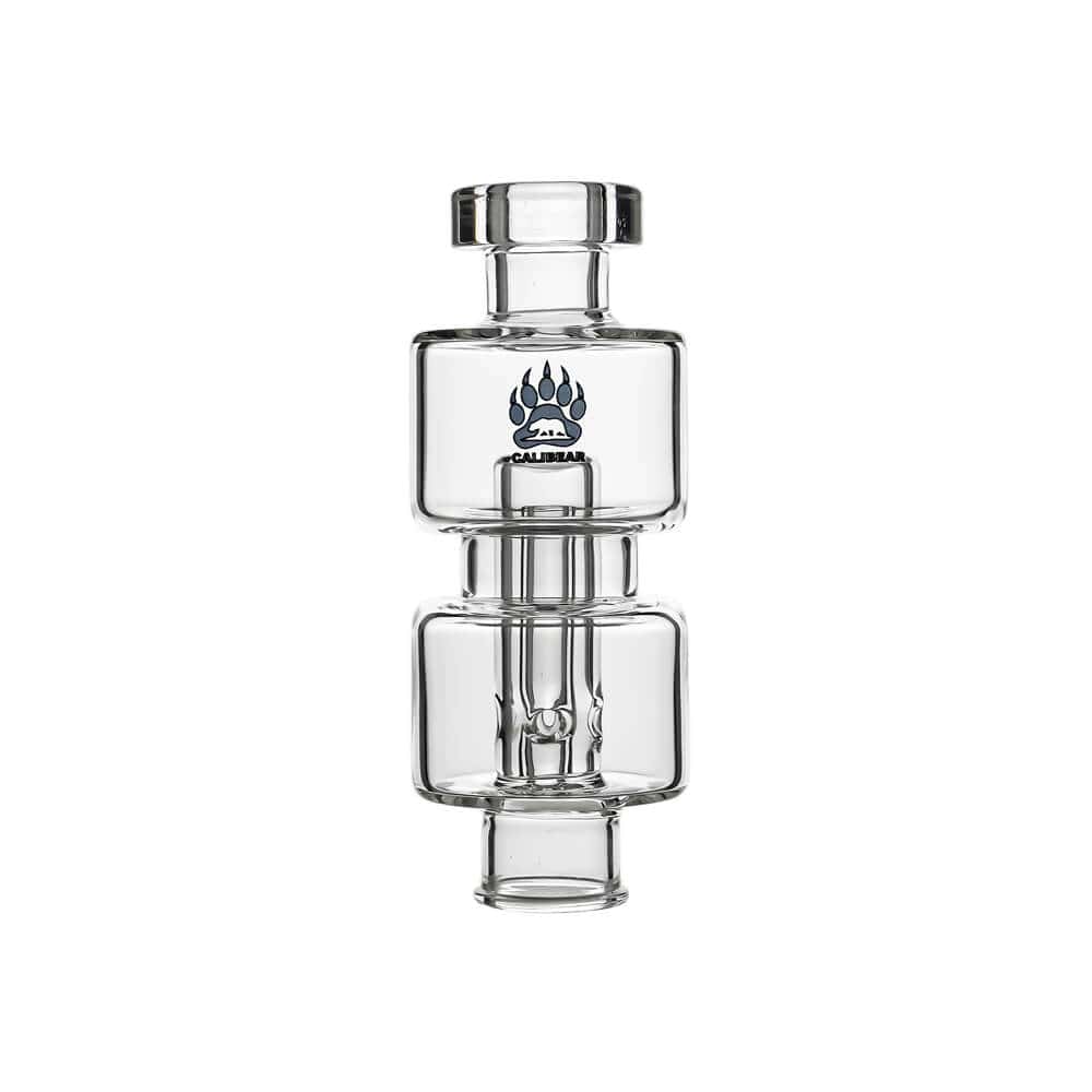 Calibear Ghost 2 Double-Stack Diffuser Glass Top dual chamber filtration borosilicate glass attachment for Calibear Ghost 2
