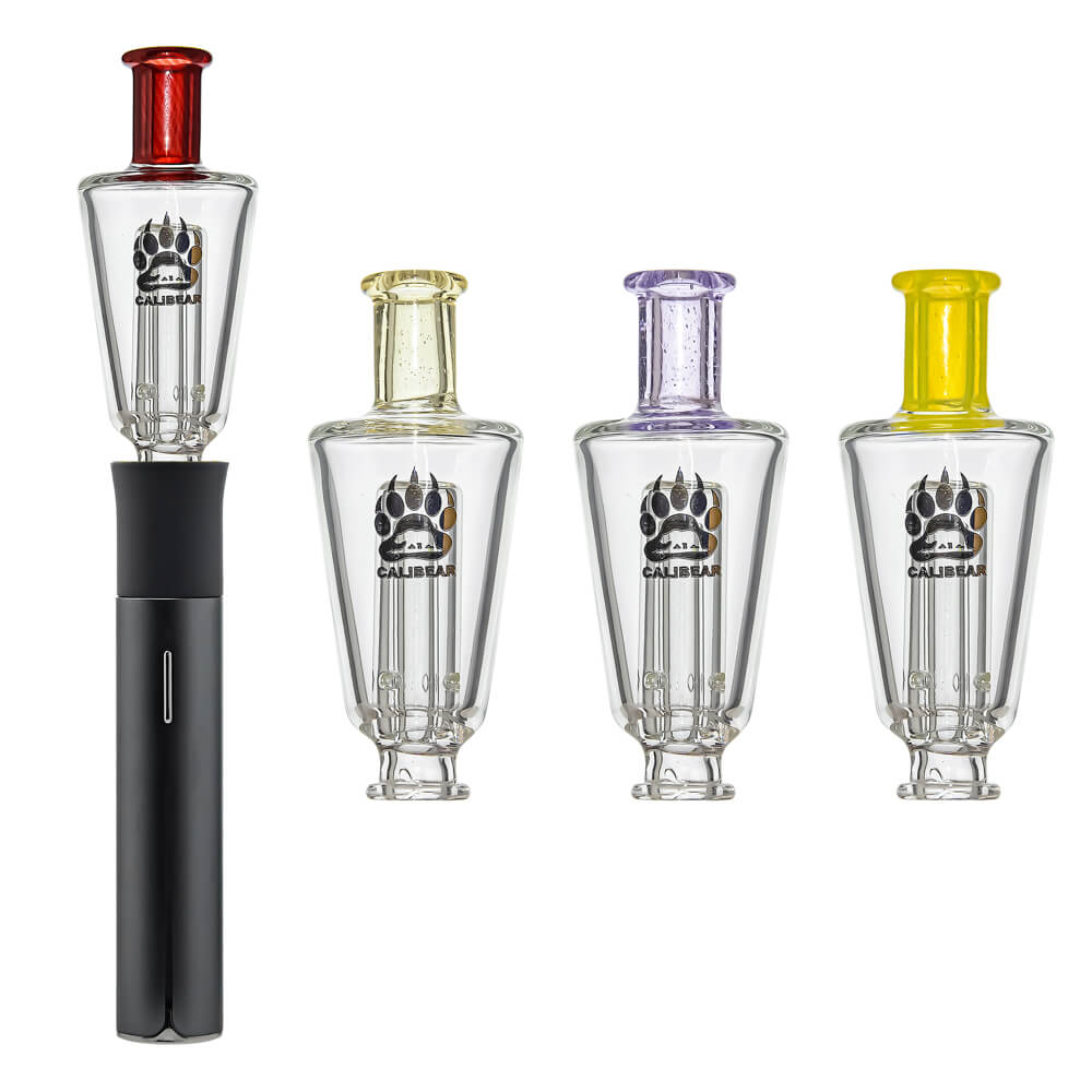 Calibear US Color Bottle Pivot Glass Mouthpiece premium borosilicate colored glass mouthpiece for Pivot device