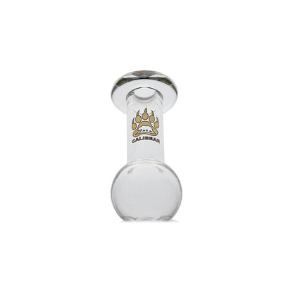 Calibear Curve Flow Sidecar glass attachment for Dr. Dabber Switch 2 featuring color-shifting Chameleon Pink glass and matrix percolator.