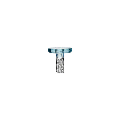 Calibear Vortex Spinning Cap for Dr. Dabber Switch GO with colorful glass top options and twisted airflow stem