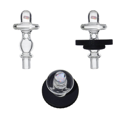 UFO OPAL JOYSTICK CARB CAPS FOR DR.DABBER SWITCH 2- Premium borosilicate glass smoking accessories from Calibear Glass. Ideal for dabbing, providing smooth hits and durability. Shop high-quality dab rigs, water pipes, bongs, erig glasses and glass smoking