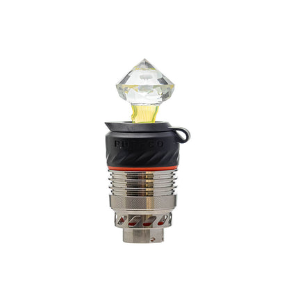 DIAMOND CUT CARB CAP SERIES FOR PUFFCO PEAK PRO- Premium puffco glass attachment from Calibear Glass. Ideal for dabbing, providing smooth hits and durability. Shop high-quality dab rigs, water pipes, bongs, erig glasses and glass smoking accessories at Calibear Glass. Elevate your smoking experience with a durable and stylish glass dab rig. Free shipping on all orders.