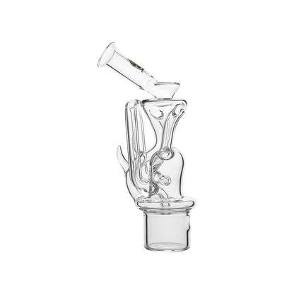 Calibear Dual Recycler Glass Attachment for Dr Dabber Switch 2 dual loop water filtration recycler glass top