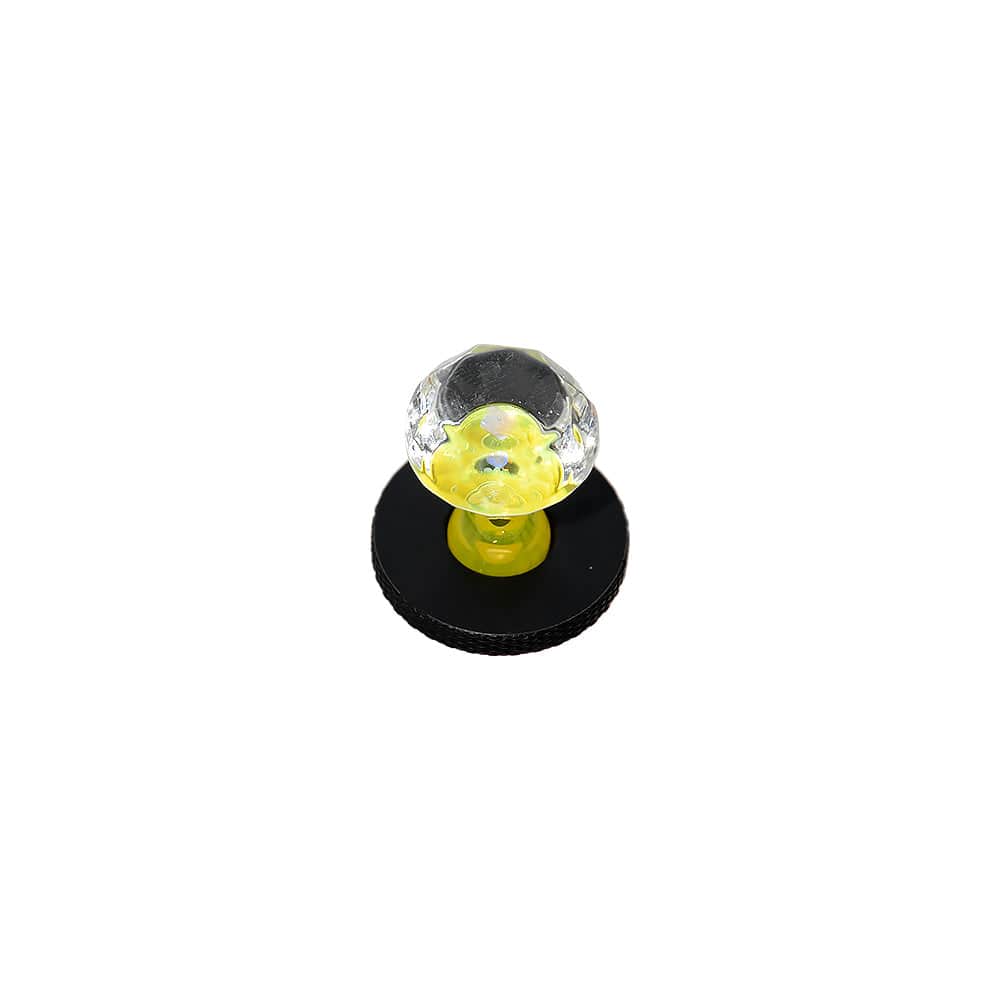 DIAMOND FACET OPAL JOYSTICK CARB CAP FOR DR.DABBER SWITCH 2- Premium borosilicate glass smoking accessories from Calibear Glass. Ideal for dabbing, providing smooth hits and durability. Shop high-quality dab rigs, water pipes, bongs, erig glasses and glas
