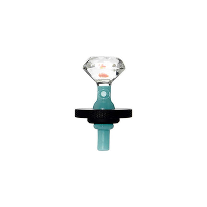 DIAMOND FACET OPAL JOYSTICK CARB CAP FOR DR.DABBER SWITCH 2- Premium borosilicate glass smoking accessories from Calibear Glass. Ideal for dabbing, providing smooth hits and durability. Shop high-quality dab rigs, water pipes, bongs, erig glasses and glas
