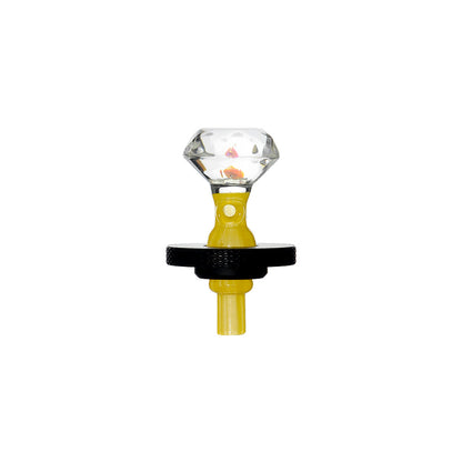 DIAMOND FACET OPAL JOYSTICK CARB CAP FOR DR.DABBER SWITCH 2- Premium borosilicate glass smoking accessories from Calibear Glass. Ideal for dabbing, providing smooth hits and durability. Shop high-quality dab rigs, water pipes, bongs, erig glasses and glas