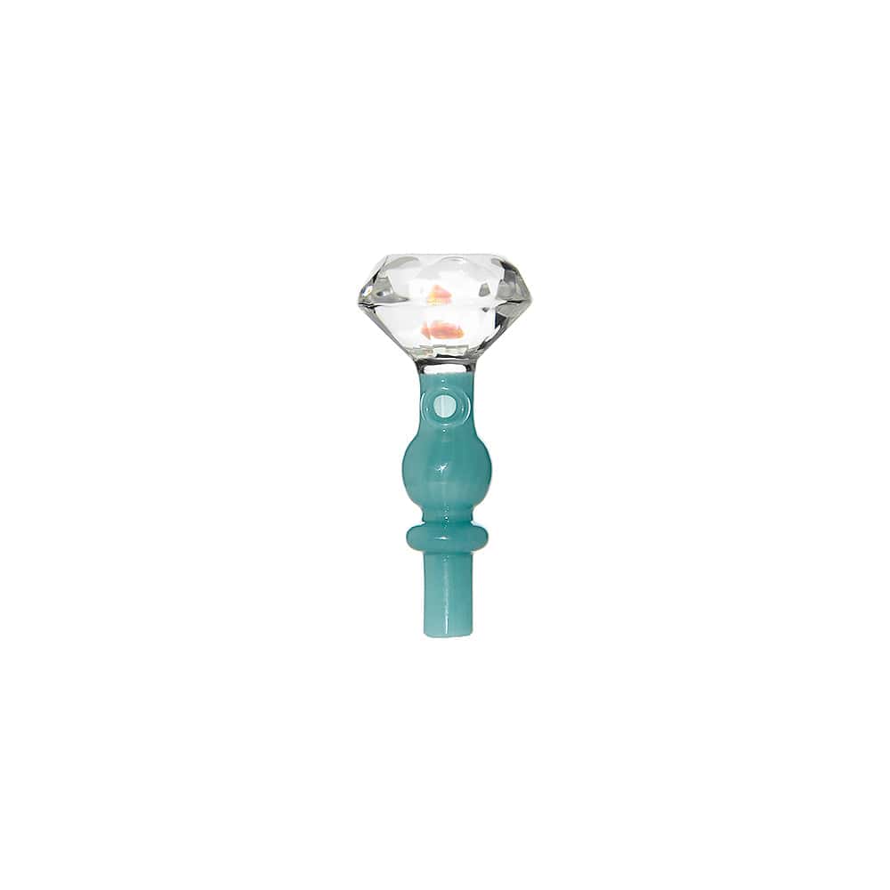DIAMOND FACET OPAL JOYSTICK CARB CAP FOR DR.DABBER SWITCH 2- Premium borosilicate glass smoking accessories from Calibear Glass. Ideal for dabbing, providing smooth hits and durability. Shop high-quality dab rigs, water pipes, bongs, erig glasses and glas