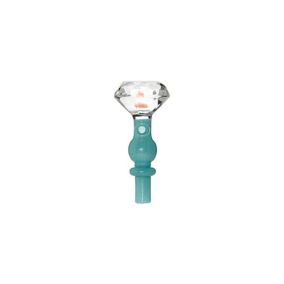 DIAMOND FACET OPAL JOYSTICK CARB CAP FOR DR.DABBER SWITCH 2- Premium borosilicate glass smoking accessories from Calibear Glass. Ideal for dabbing, providing smooth hits and durability. Shop high-quality dab rigs, water pipes, bongs, erig glasses and glas
