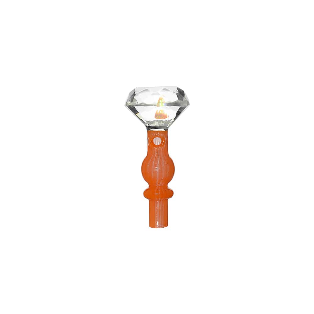 DIAMOND FACET OPAL JOYSTICK CARB CAP FOR DR.DABBER SWITCH 2- Premium borosilicate glass smoking accessories from Calibear Glass. Ideal for dabbing, providing smooth hits and durability. Shop high-quality dab rigs, water pipes, bongs, erig glasses and glas