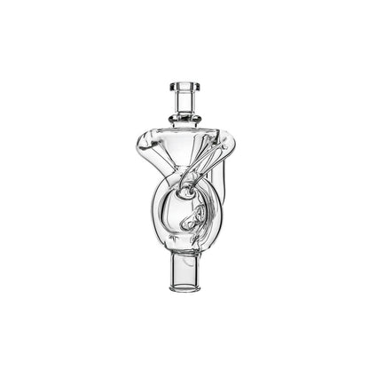 Calibear Ghost 2 Orb Recycler glass mouthpiece for Dr Dabber Switch 2 spherical recycler water filtration attachment