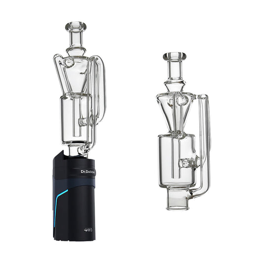 Calibear Ghost 2 Torus Incycler Glass Mouthpiece premium internal torus recycler water filtration borosilicate attachment for Calibear Ghost 2