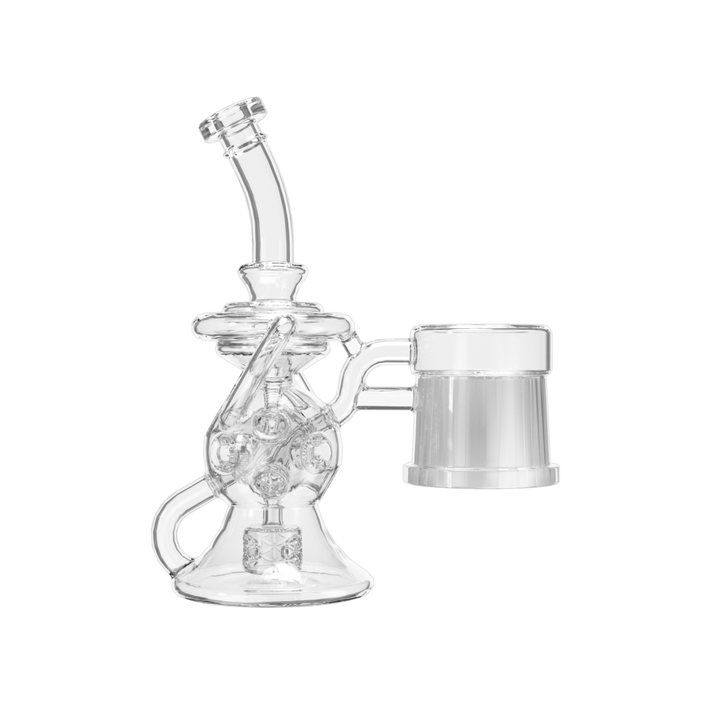 CALIBEAR SIDEWINDER GLASS ATTACHMNET FOR DR. DABBER SWITCH 1- Premium dr. dabber glass attachment from Calibear Glass. Ideal for dabbing, providing smooth hits and durability. Shop high-quality dab rigs, water pipes, bongs, erig glasses and glass smoking accessories at Calibear Glass. Elevate your smoking experience with a durable and stylish glass dab rig. Free shipping on all orders.