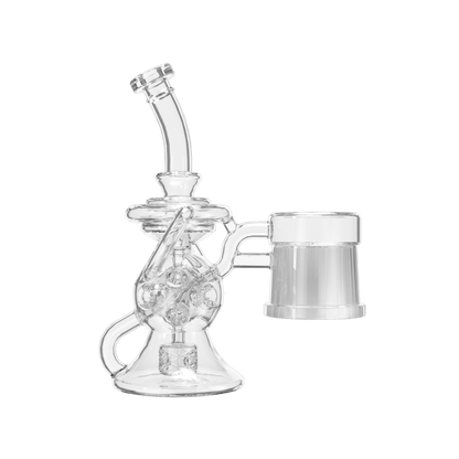 CALIBEAR SIDEWINDER GLASS ATTACHMNET FOR DR. DABBER SWITCH 1- Premium dr. dabber glass attachment from Calibear Glass. Ideal for dabbing, providing smooth hits and durability. Shop high-quality dab rigs, water pipes, bongs, erig glasses and glass smoking accessories at Calibear Glass. Elevate your smoking experience with a durable and stylish glass dab rig. Free shipping on all orders.