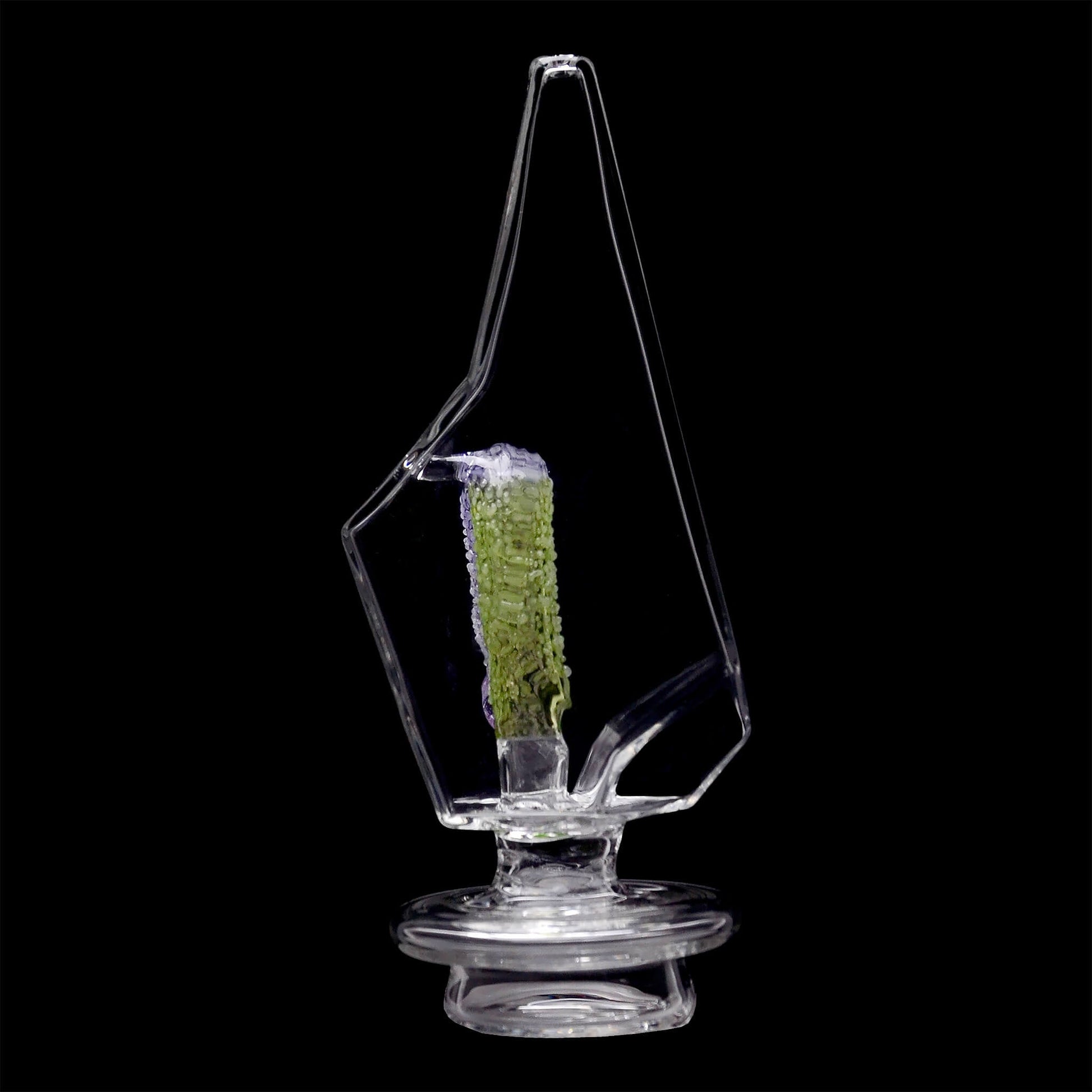 FANCY HEXAGON GUMMY PERC GLASS ATTACHMENT FOR FOCUS V CARTA ERIG- Premium carta glass attachment from Calibear Glass. Ideal for dabbing, providing smooth hits and durability. Shop high-quality dab rigs, water pipes, bongs, erig glasses and glass smoking accessories at Calibear Glass. Elevate your smoking experience with a durable and stylish glass dab rig. Free shipping on all orders.