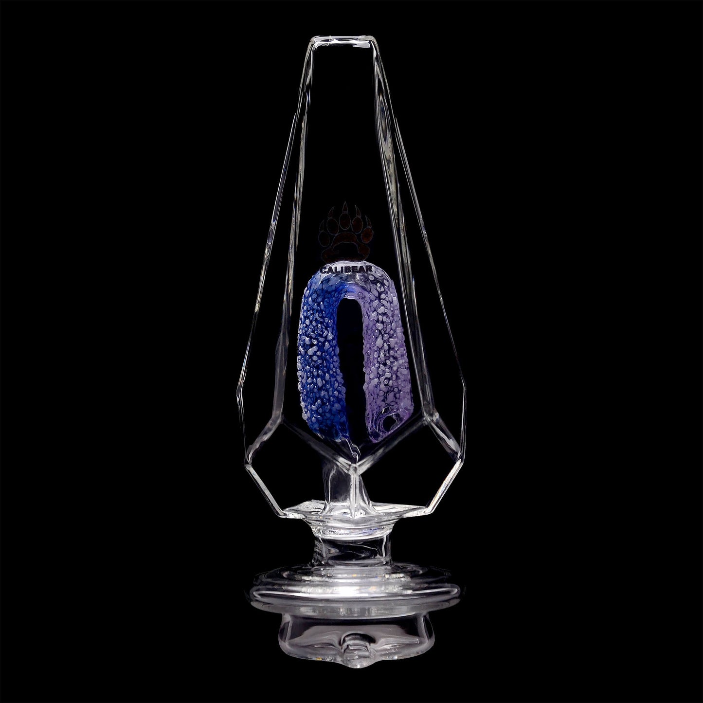 FANCY HEXAGON GUMMY PERC GLASS ATTACHMENT FOR FOCUS V CARTA ERIG- Premium carta glass attachment from Calibear Glass. Ideal for dabbing, providing smooth hits and durability. Shop high-quality dab rigs, water pipes, bongs, erig glasses and glass smoking accessories at Calibear Glass. Elevate your smoking experience with a durable and stylish glass dab rig. Free shipping on all orders.