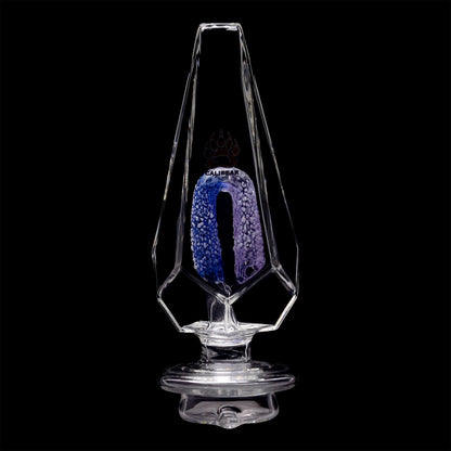 FANCY HEXAGON GUMMY PERC GLASS ATTACHMENT FOR FOCUS V CARTA ERIG- Premium carta glass attachment from Calibear Glass. Ideal for dabbing, providing smooth hits and durability. Shop high-quality dab rigs, water pipes, bongs, erig glasses and glass smoking accessories at Calibear Glass. Elevate your smoking experience with a durable and stylish glass dab rig. Free shipping on all orders.
