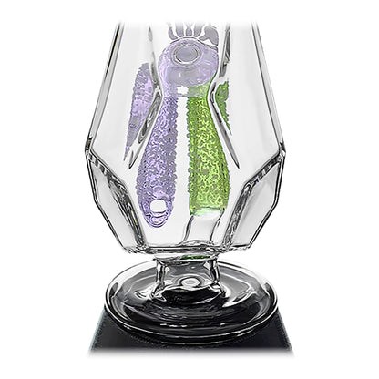 FANCY HEXAGON GUMMY PERC GLASS ATTACHMENT FOR PUFFCO OG & PEAK- Premium puffco glass attachment from Calibear Glass. Ideal for dabbing, providing smooth hits and durability. Shop high-quality dab rigs, water pipes, bongs, erig glasses and glass smoking accessories at Calibear Glass. Elevate your smoking experience with a durable and stylish glass dab rig. Free shipping on all orders.