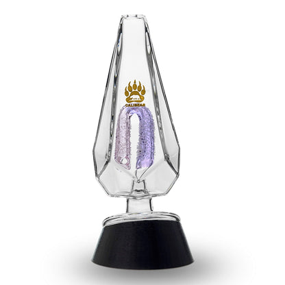 FANCY HEXAGON GUMMY PERC GLASS ATTACHMENT FOR PUFFCO OG & PEAK- Premium puffco glass attachment from Calibear Glass. Ideal for dabbing, providing smooth hits and durability. Shop high-quality dab rigs, water pipes, bongs, erig glasses and glass smoking accessories at Calibear Glass. Elevate your smoking experience with a durable and stylish glass dab rig. Free shipping on all orders.