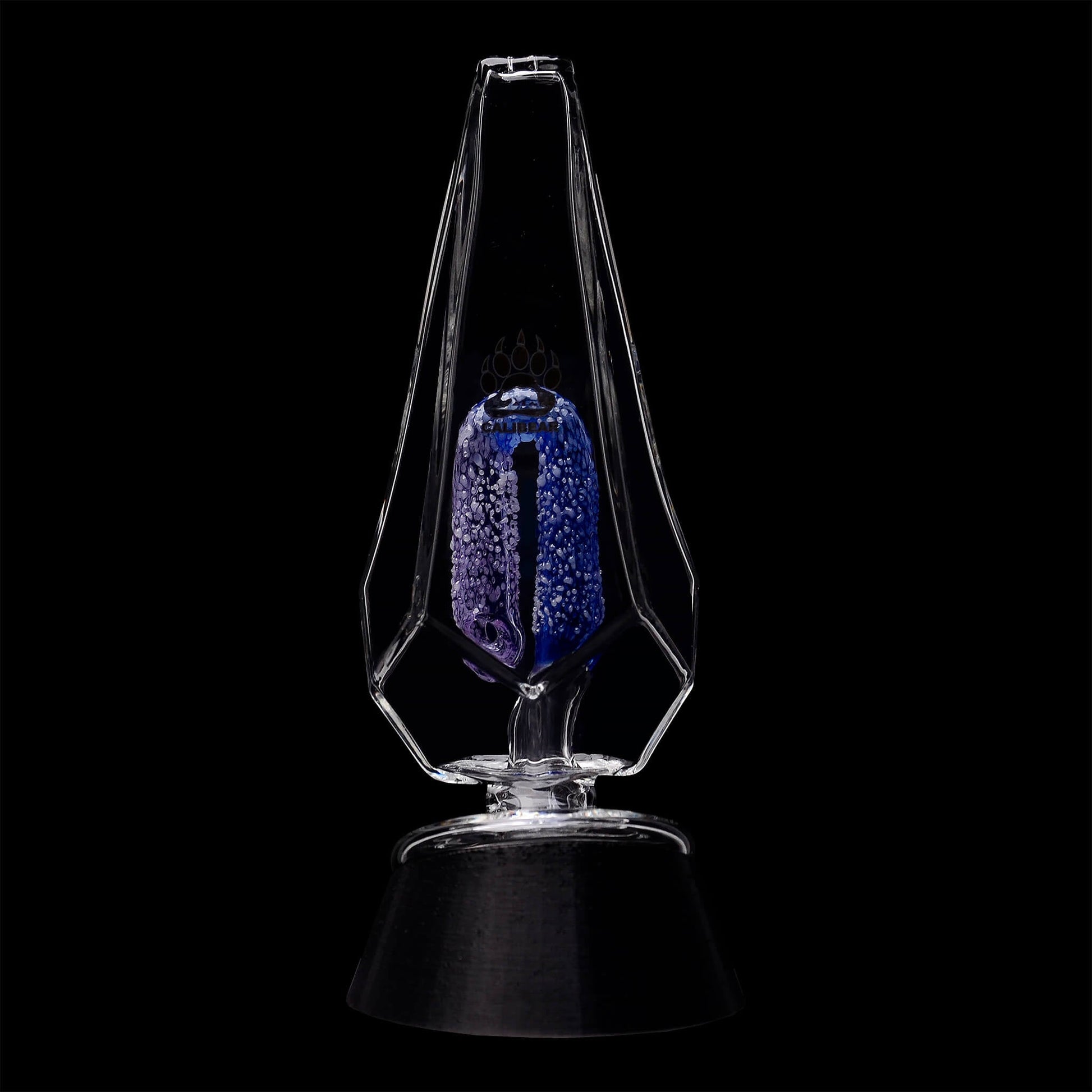FANCY HEXAGON GUMMY PERC GLASS ATTACHMENT FOR PUFFCO OG & PEAK- Premium puffco glass attachment from Calibear Glass. Ideal for dabbing, providing smooth hits and durability. Shop high-quality dab rigs, water pipes, bongs, erig glasses and glass smoking accessories at Calibear Glass. Elevate your smoking experience with a durable and stylish glass dab rig. Free shipping on all orders.