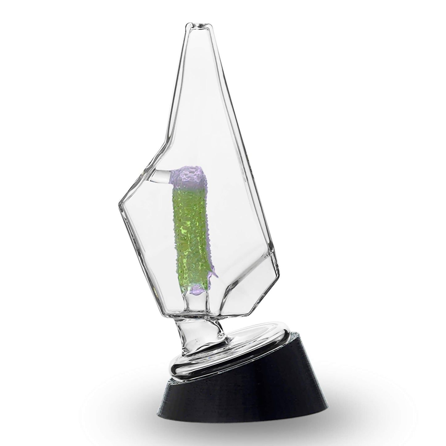 FANCY HEXAGON GUMMY PERC GLASS ATTACHMENT FOR PUFFCO OG & PEAK- Premium puffco glass attachment from Calibear Glass. Ideal for dabbing, providing smooth hits and durability. Shop high-quality dab rigs, water pipes, bongs, erig glasses and glass smoking accessories at Calibear Glass. Elevate your smoking experience with a durable and stylish glass dab rig. Free shipping on all orders.