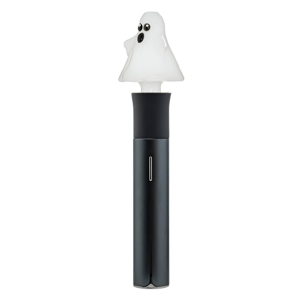 GHOST DESIGN GLASS ATTACHMENT FOR PIVOT- Premium puffco glass attachment from Calibear Glass. Ideal for dabbing, providing smooth hits and durability. Shop high-quality dab rigs, water pipes, bongs, erig glasses and glass smoking accessories at Calibear Glass. Elevate your smoking experience with a durable and stylish glass dab rig. Free shipping on all orders.