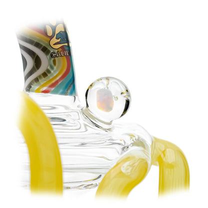 HEADY WIGWAG PUFFCO PEAK OG & PRO GLASS ATTACHMENT ENCASED WITH OPAL- Premium puffco glass attachment from Calibear Glass. Ideal for dabbing, providing smooth hits and durability. Shop high-quality dab rigs, water pipes, bongs, erig glasses and glass smoking accessories at Calibear Glass. Elevate your smoking experience with a durable and stylish glass dab rig. Free shipping on all orders.