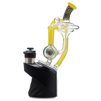 HEADY WIGWAG PUFFCO PEAK OG & PRO GLASS ATTACHMENT ENCASED WITH OPAL- Premium puffco glass attachment from Calibear Glass. Ideal for dabbing, providing smooth hits and durability. Shop high-quality dab rigs, water pipes, bongs, erig glasses and glass smoking accessories at Calibear Glass. Elevate your smoking experience with a durable and stylish glass dab rig. Free shipping on all orders.