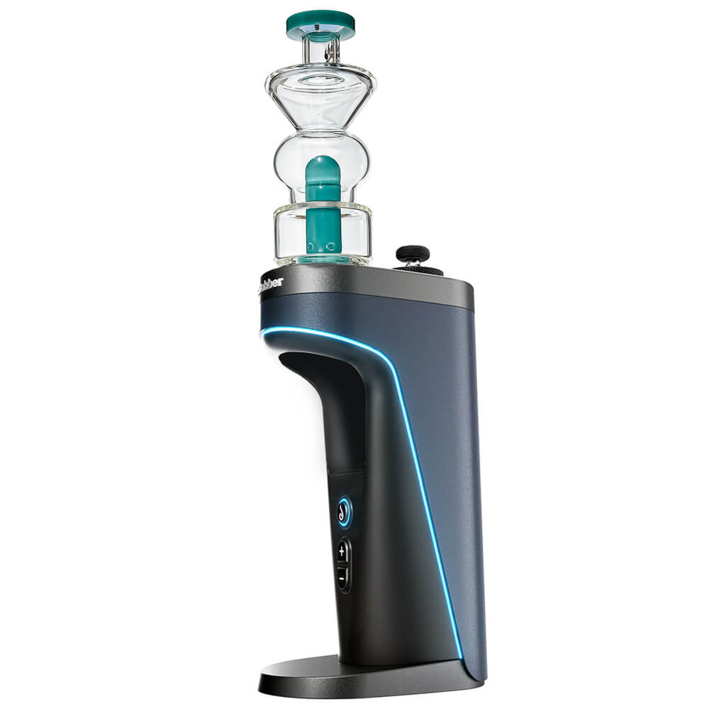 HOURGLASS DESIGN GLASS ATTACHMENT FOR DR.DABBER SWITCH 2 | CALIBEAR- Premium dr. dabber glass attachment from Calibear Glass. Ideal for dabbing, providing smooth hits and durability. Shop high-quality dab rigs, water pipes, bongs, erig glasses and glass smoking accessories at Calibear Glass. Elevate your smoking experience with a durable and stylish glass dab rig. Free shipping on all orders.