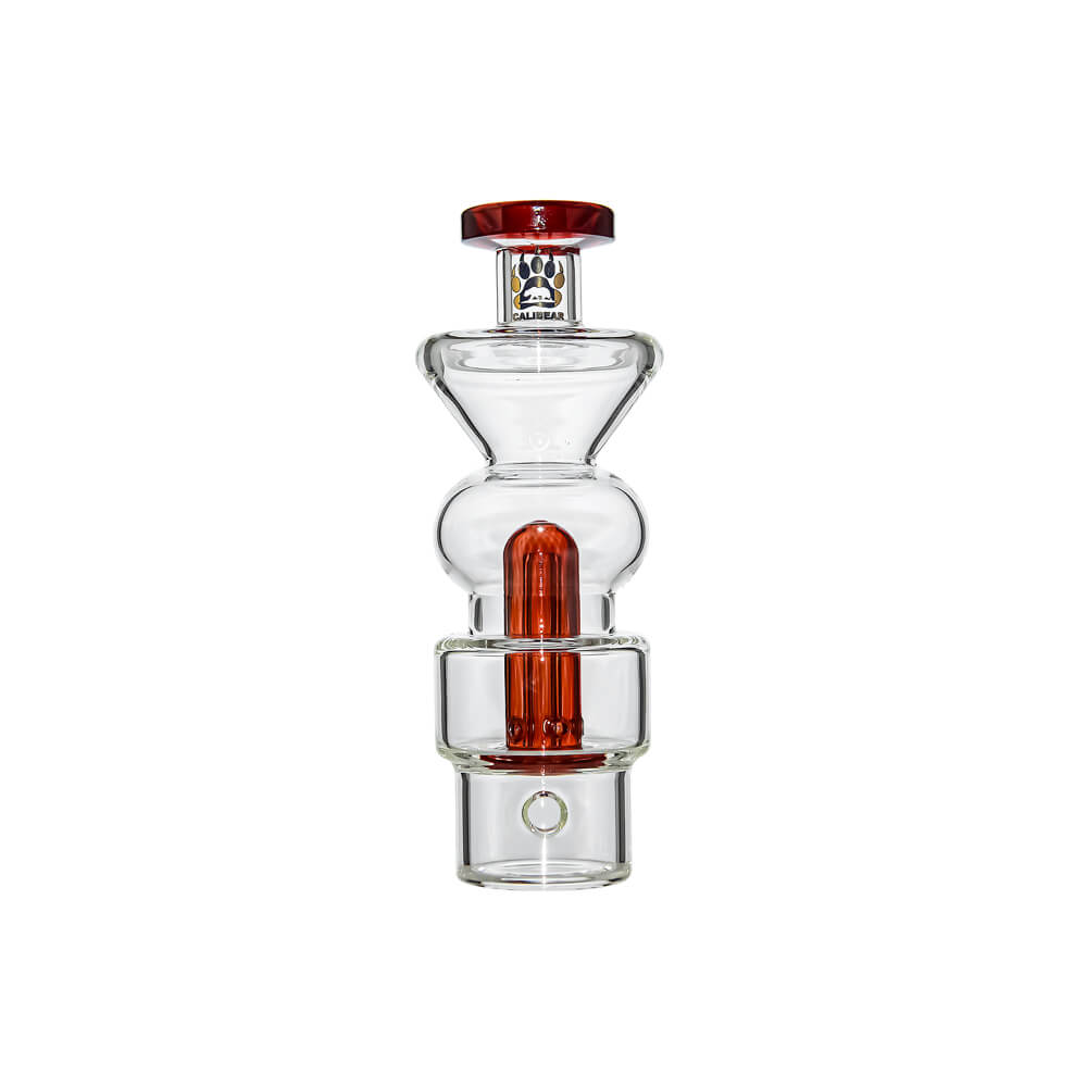 HOURGLASS DESIGN GLASS ATTACHMENT FOR DR.DABBER SWITCH 2 | CALIBEAR- Premium dr. dabber glass attachment from Calibear Glass. Ideal for dabbing, providing smooth hits and durability. Shop high-quality dab rigs, water pipes, bongs, erig glasses and glass smoking accessories at Calibear Glass. Elevate your smoking experience with a durable and stylish glass dab rig. Free shipping on all orders.