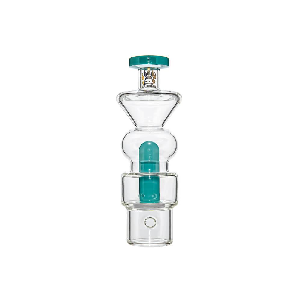 HOURGLASS DESIGN GLASS ATTACHMENT FOR DR.DABBER SWITCH 2 | CALIBEAR- Premium dr. dabber glass attachment from Calibear Glass. Ideal for dabbing, providing smooth hits and durability. Shop high-quality dab rigs, water pipes, bongs, erig glasses and glass smoking accessories at Calibear Glass. Elevate your smoking experience with a durable and stylish glass dab rig. Free shipping on all orders.