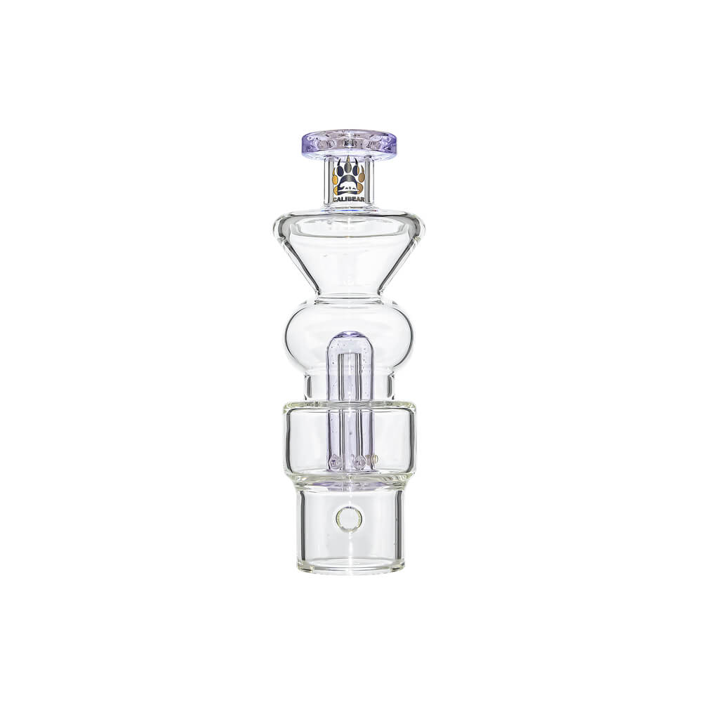 HOURGLASS DESIGN GLASS ATTACHMENT FOR DR.DABBER SWITCH 2 | CALIBEAR- Premium dr. dabber glass attachment from Calibear Glass. Ideal for dabbing, providing smooth hits and durability. Shop high-quality dab rigs, water pipes, bongs, erig glasses and glass smoking accessories at Calibear Glass. Elevate your smoking experience with a durable and stylish glass dab rig. Free shipping on all orders.