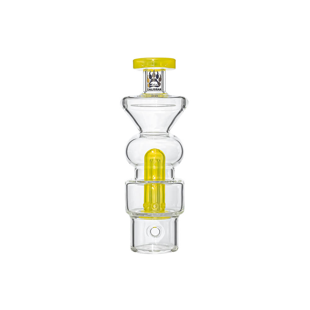 HOURGLASS DESIGN GLASS ATTACHMENT FOR DR.DABBER SWITCH 2 | CALIBEAR- Premium dr. dabber glass attachment from Calibear Glass. Ideal for dabbing, providing smooth hits and durability. Shop high-quality dab rigs, water pipes, bongs, erig glasses and glass smoking accessories at Calibear Glass. Elevate your smoking experience with a durable and stylish glass dab rig. Free shipping on all orders.