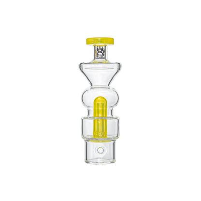 HOURGLASS DESIGN GLASS ATTACHMENT FOR DR.DABBER SWITCH 2 | CALIBEAR- Premium dr. dabber glass attachment from Calibear Glass. Ideal for dabbing, providing smooth hits and durability. Shop high-quality dab rigs, water pipes, bongs, erig glasses and glass smoking accessories at Calibear Glass. Elevate your smoking experience with a durable and stylish glass dab rig. Free shipping on all orders.