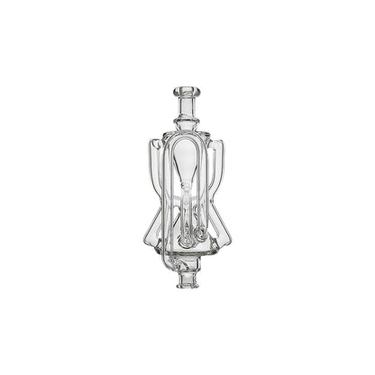 CALIBEAR HOURGLASS RECYCLER PIVOT MOUTHPIECE- Premium puffco glass attachment from Calibear Glass. Ideal for dabbing, providing smooth hits and durability. Shop high-quality dab rigs, water pipes, bongs, erig glasses and glass smoking accessories at Calibear Glass. Elevate your smoking experience with a durable and stylish glass dab rig. Free shipping on all orders.
