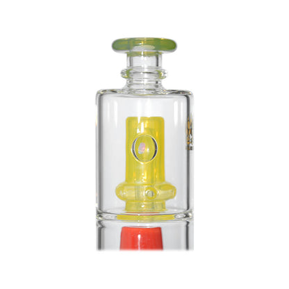 DOUBLE PERC GLASS ATTACHMENT W/ OPAL FOR PUFFCO OG & PRO