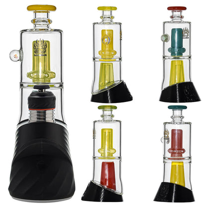 DOUBLE PERC GLASS ATTACHMENT W/ OPAL FOR PUFFCO OG & PRO