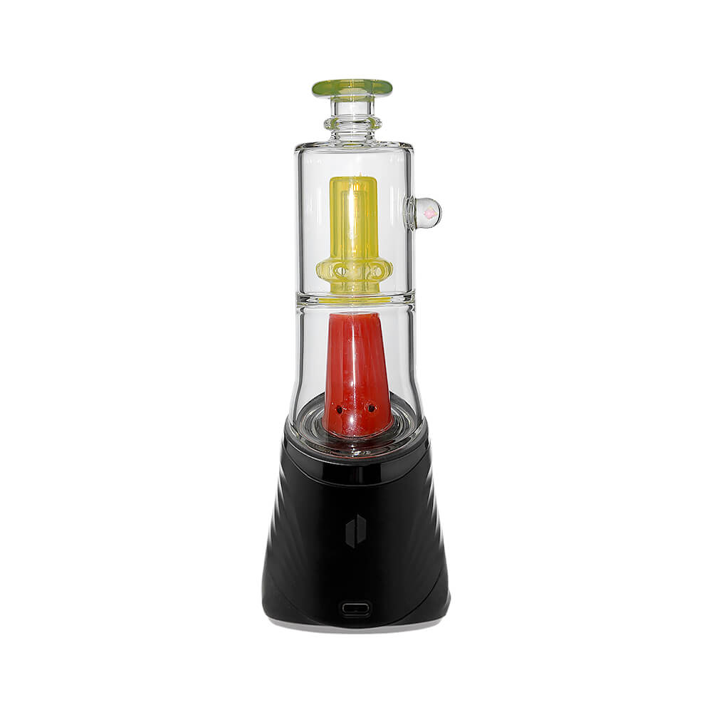 DOUBLE PERC GLASS ATTACHMENT W/ OPAL FOR PUFFCO OG & PRO
