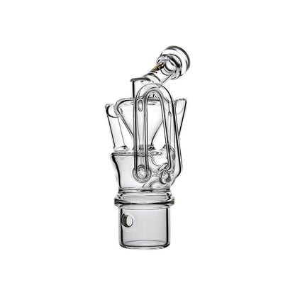 Calibear Klein Recycler Glass Attachment for Dr. Dabber Switch 2 premium borosilicate recycler glass top
