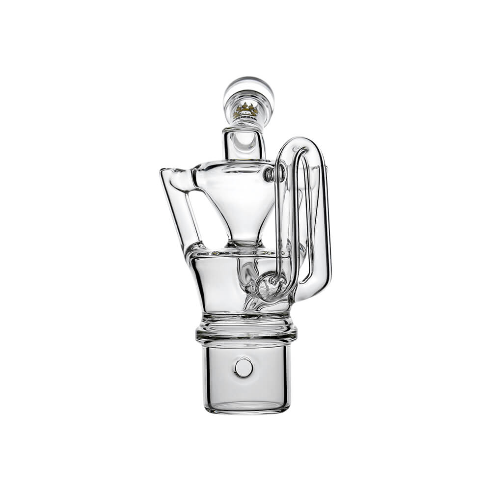 Calibear Klein Recycler Glass Attachment for Dr. Dabber Switch 2 premium borosilicate recycler glass top