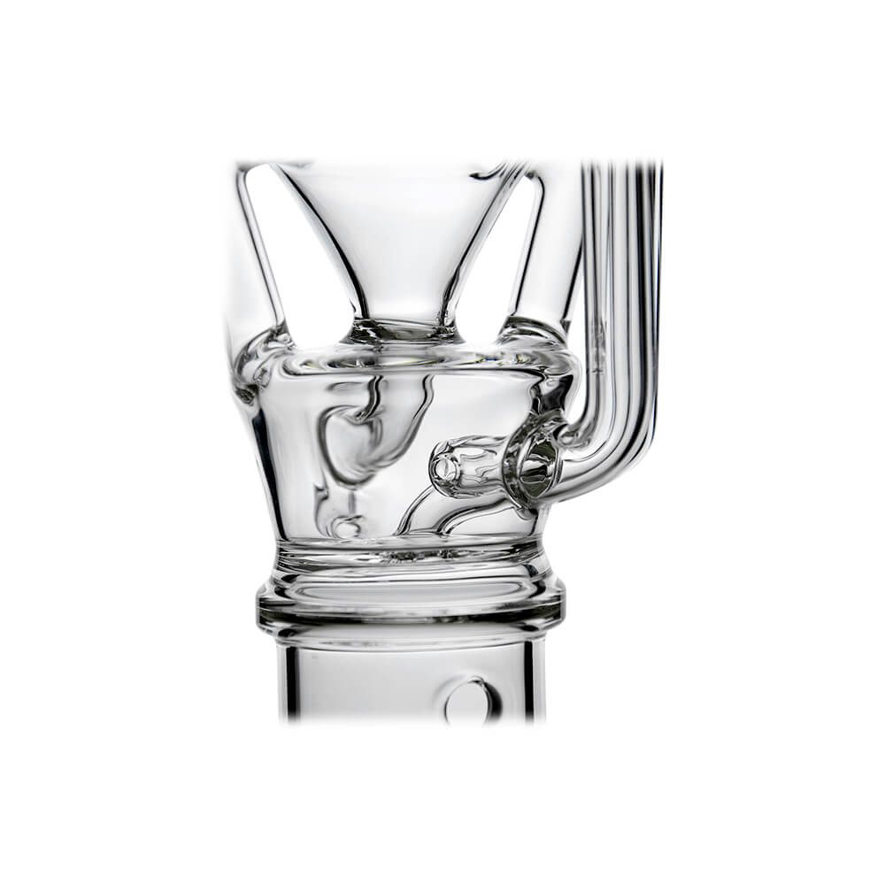 Calibear Klein Recycler Glass Attachment for Dr. Dabber Switch 2 premium borosilicate recycler glass top