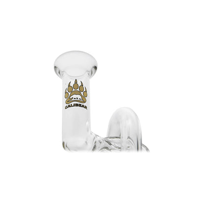 CALIBEAR Klein Bottle Recycler Glass Attachment for Dr. Dabber Switch 2, hand-blown borosilicate glass, Klein Bottle inspired recycler design for smooth, flavorful hits.